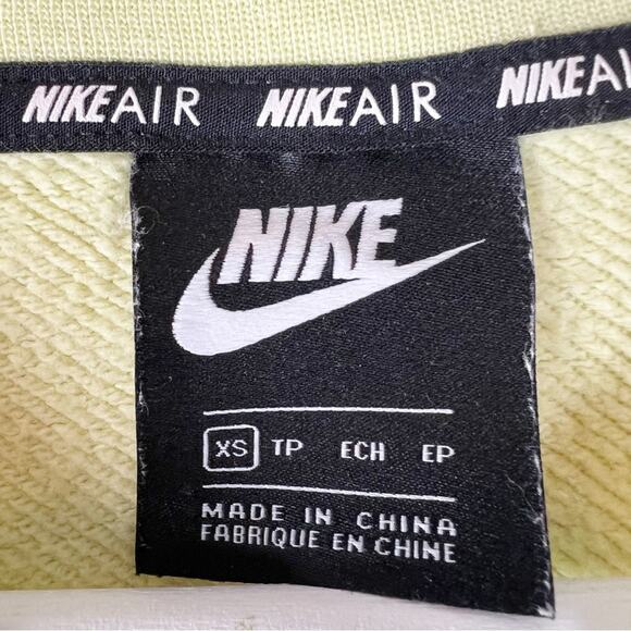 Nike Air Luminous Glow Neon‎ Sweatshirt Size XS Unisex - Picture 6 of 7